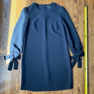 Banana Republic Black Dress with Bow Sleeves